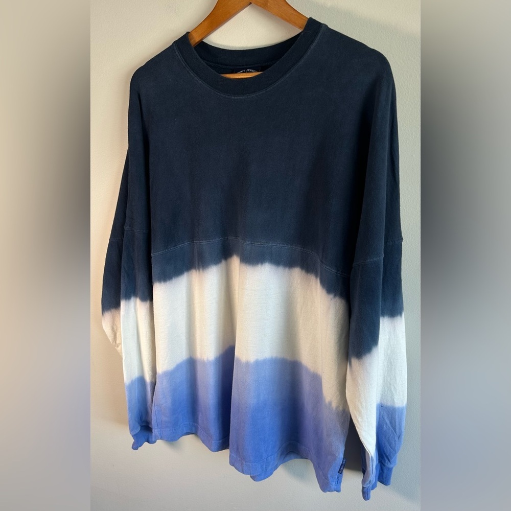 Spirit Jersey Cape Cod Mens T-Shirt Sz M Long Sleeve Vintage Stay Salty Tie Dye - Picture 4 of 12